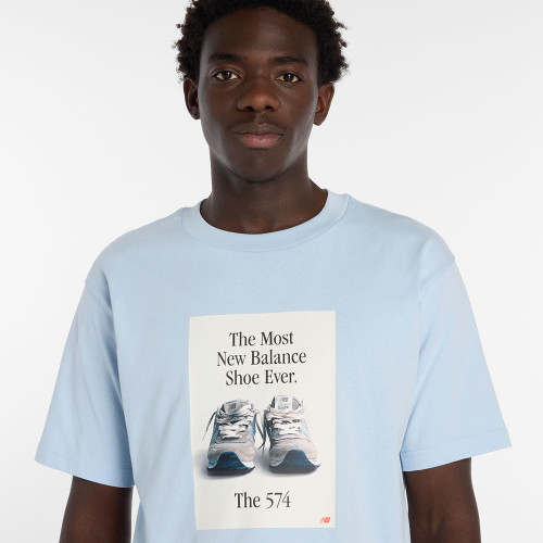 New Balance Ανδρική κοντομάνικη μπλούζα 574 AD T-Shirt